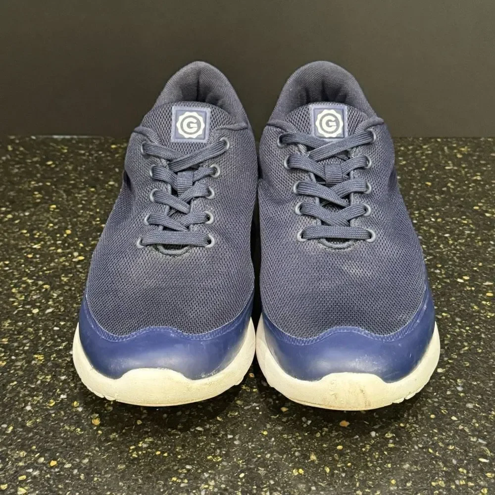 GREATS Brooklyn navy Blue V2 Mesh Sneakers. Size 11.5